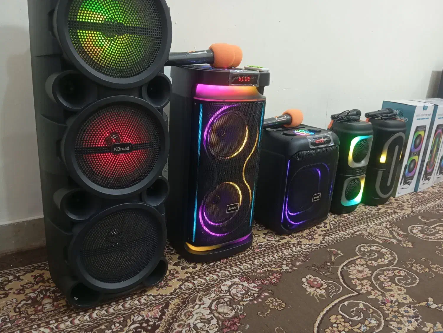 اسپیکر شارژی باکیفیت|سیستم صوتی خانگی|اهواز, کیانشهر|دیوار