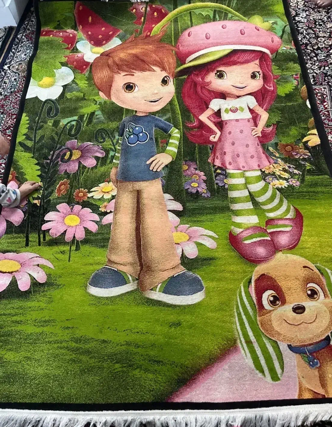 قالی کودک|فرش|کرمان, |دیوار