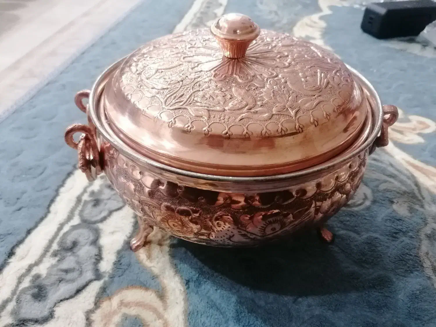 فروش ظروف مس کاملا نو|ظروف سرو و پذیرایی|کرمان, |دیوار