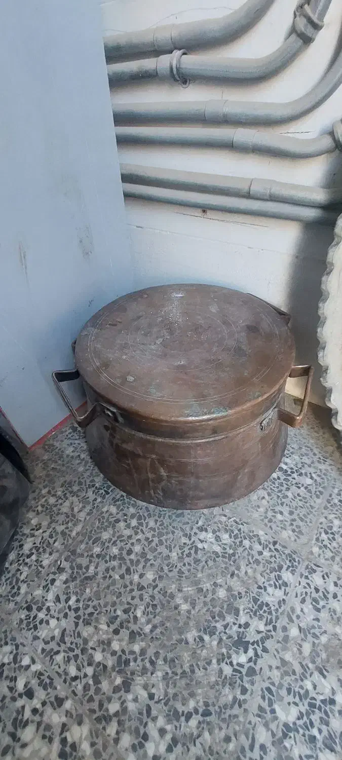 فروش دیگه مسی ۴ کیلویی|ظروف پخت‌وپز|اصفهان, طاحونه|دیوار