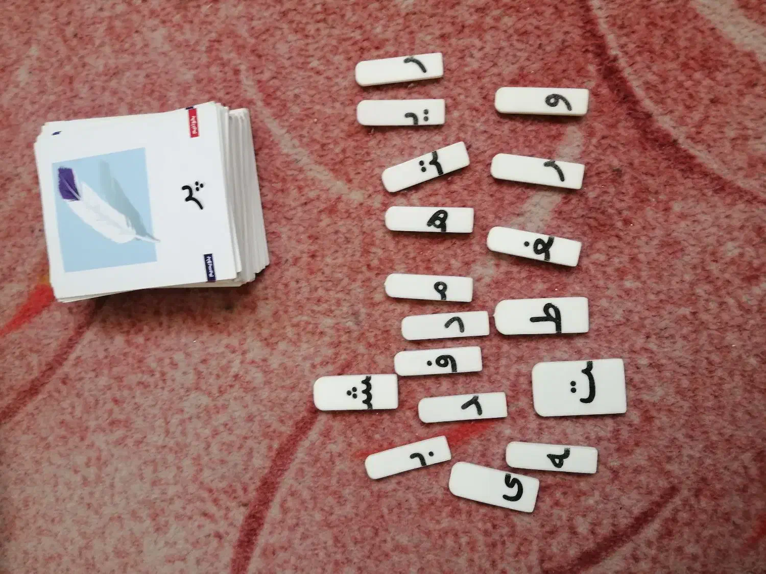 کارتهای آموزشی الفبا فارسی|کتاب و مجله آموزشی|تهران, شهران شمالی|دیوار