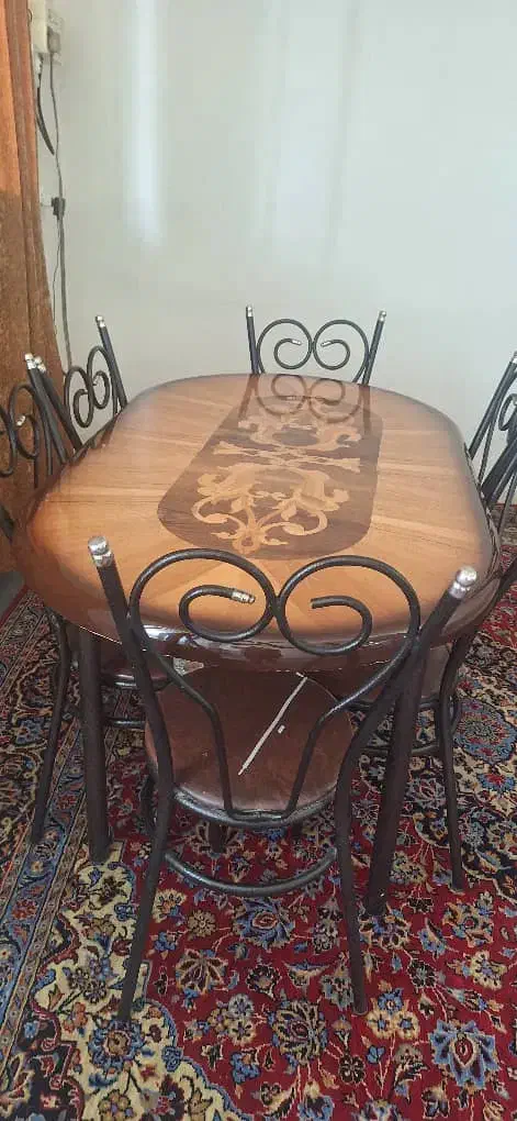 میز ناهار خوری|میز و صندلی غذاخوری|اندیمشک, |دیوار