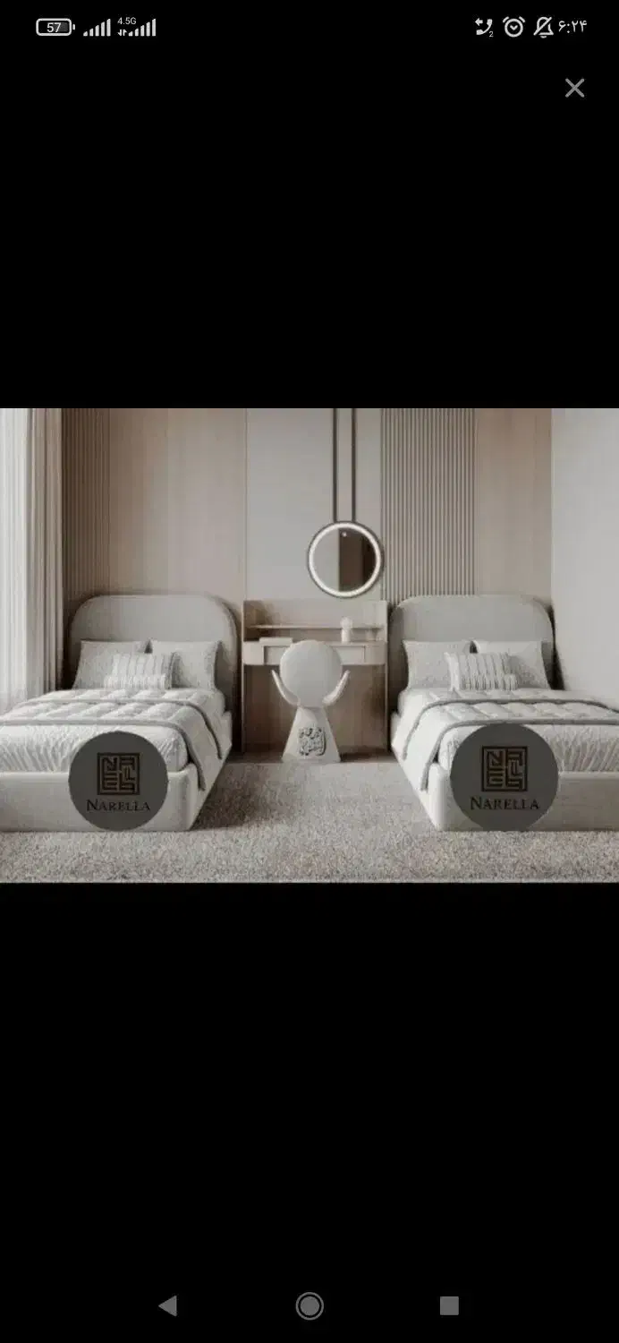 تخت تکنفره 200*90|تخت و سرویس خواب|رشت, کوی حسینی|دیوار