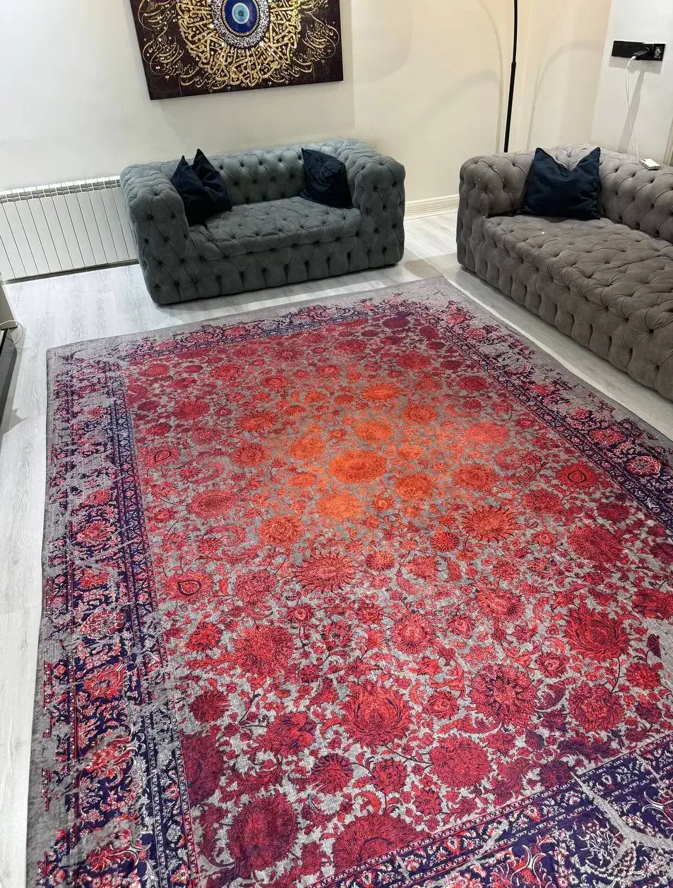 فرشینه . روفرشی و تابلو فرش ملکا|روفرشی|شیراز, صاحب الزمان|دیوار