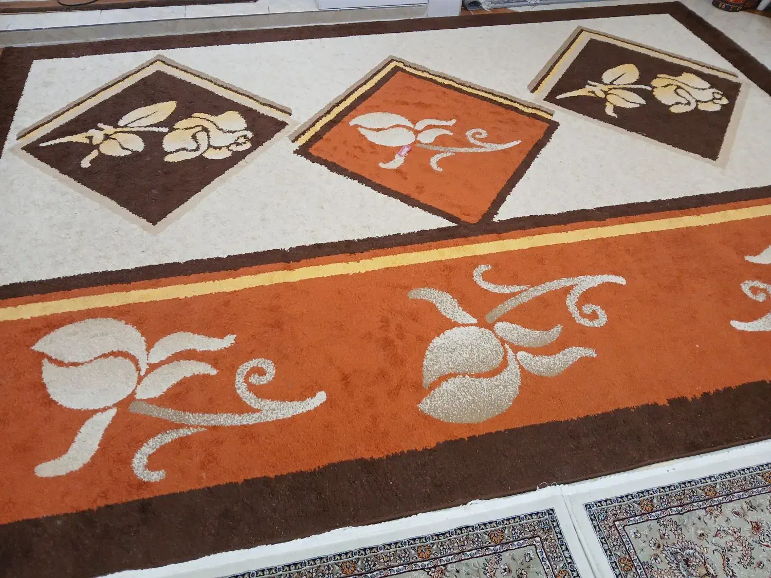 گلیم فرش ۹ متری|فرش|لنجان, |دیوار