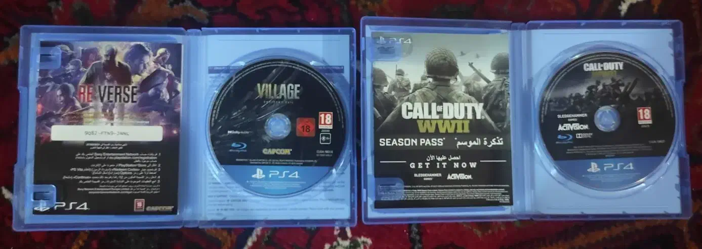 دو عدد دیسک بازی جذاب برای PS4 و PS5|کنسول، بازی ویدئویی و آنلاین|تبریز, |دیوار