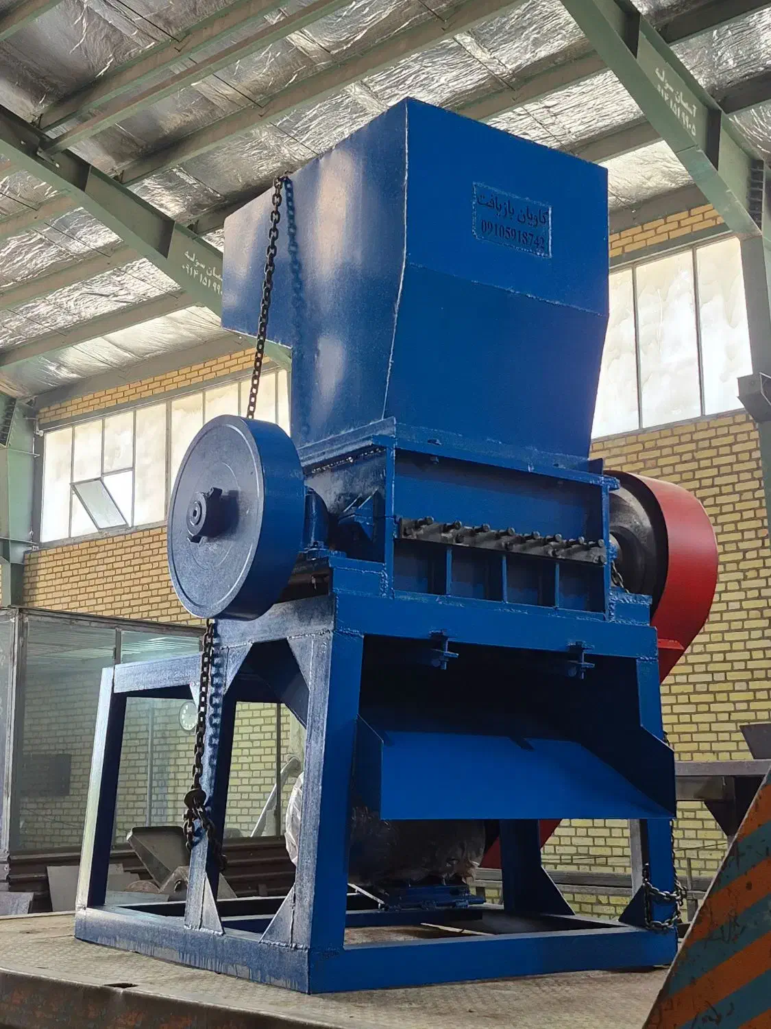 دستگاه آسیاب پلاستیک فوق‌سنگین سبد پت لاک نوارلوله|ماشین‌آلات صنعتی|قم, زنبیل آباد|دیوار