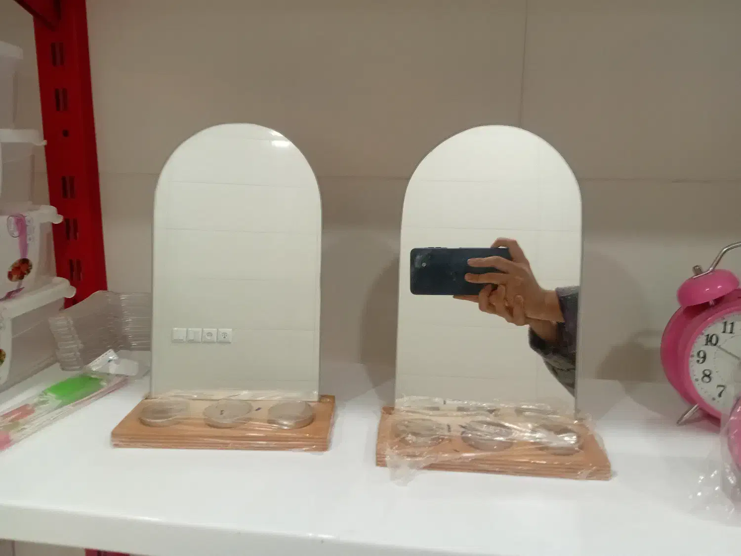 اینه با وارمر برای شب یلدا|صنایع دستی و سایر لوازم تزئینی|قم, قلعه کامکار|دیوار