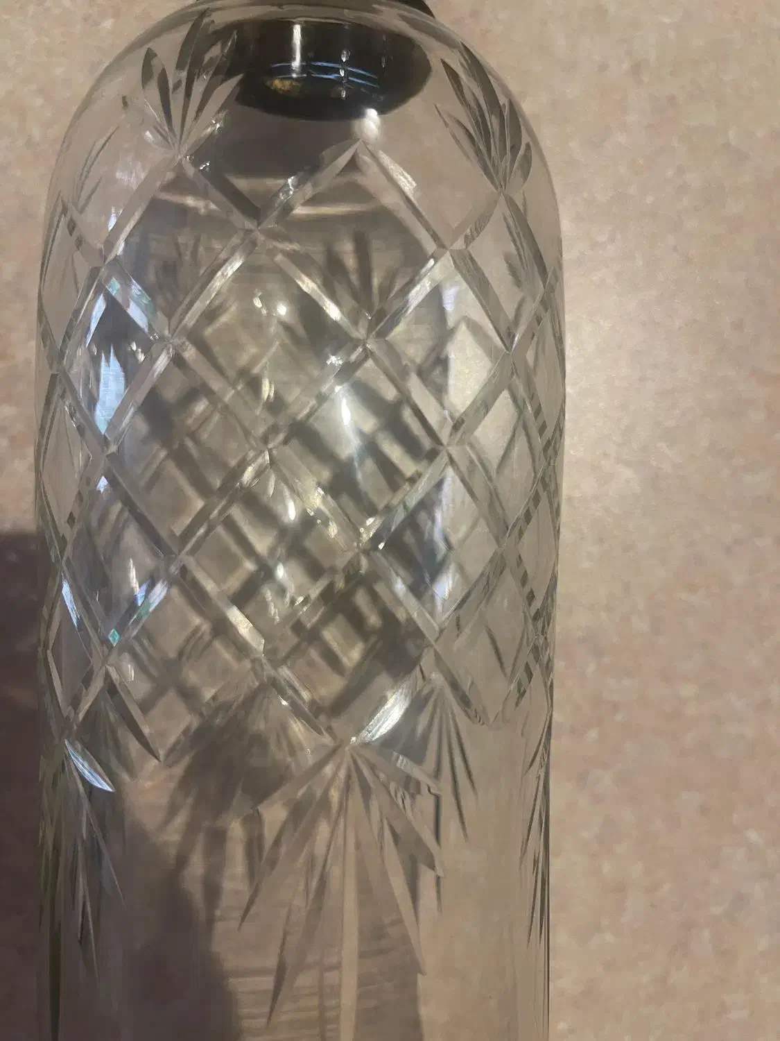 لاله کریستال لوستر آنتیک|لوستر و چراغ آویز|تهران, اختیاریه|دیوار