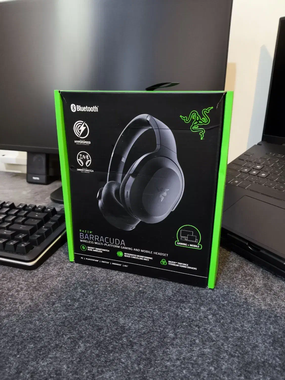 هدست بازی Razer barracuda پک پلمپ اصلی|کنسول، بازی ویدئویی و آنلاین|تهران, سازمان برنامه جنوبی|دیوار