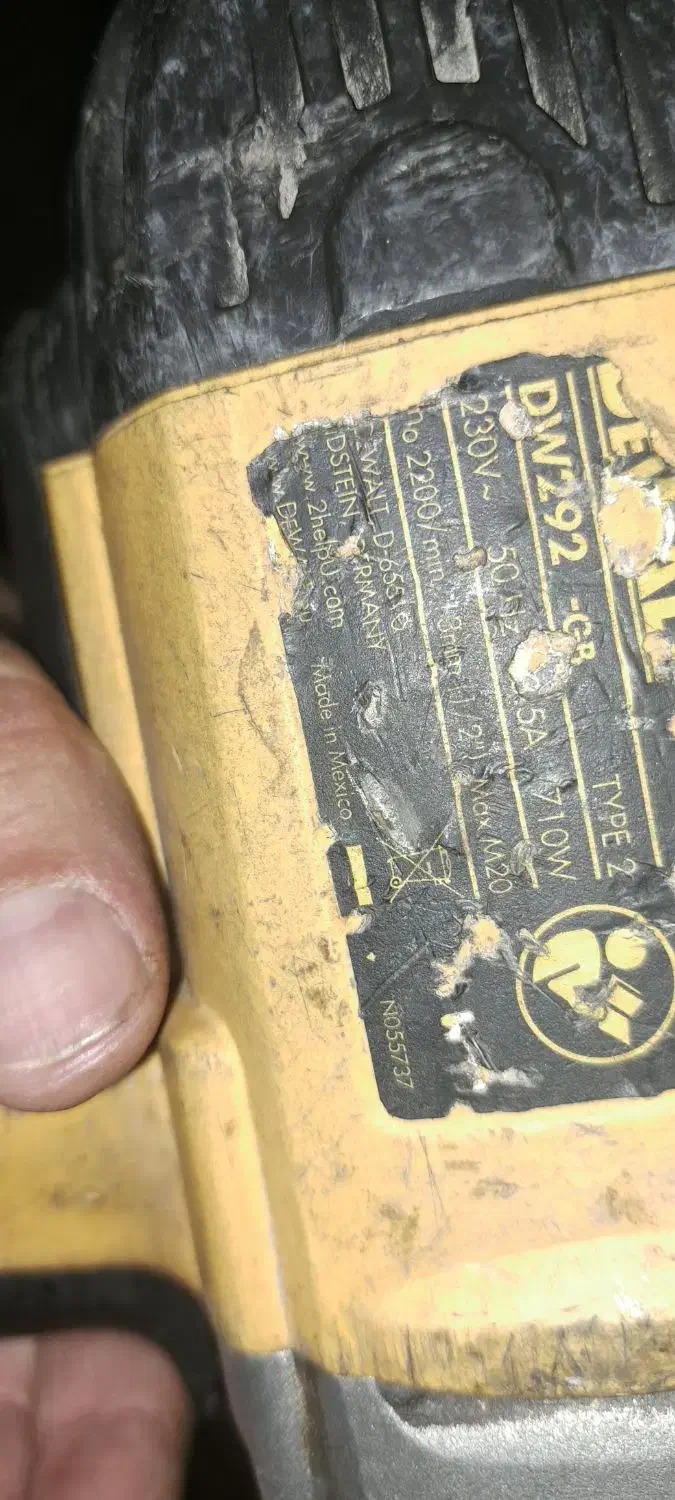 بکس برقی دیوالت اصلی مدل aDW 292 GB|ابزارآلات|تهران, امام خمینی|دیوار