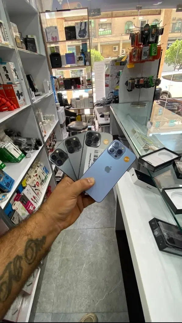 اپل استوک 13pro(بازنشسته رفاه)بدون پیش اقساط۲ساله|موبایل|شوشتر, |دیوار