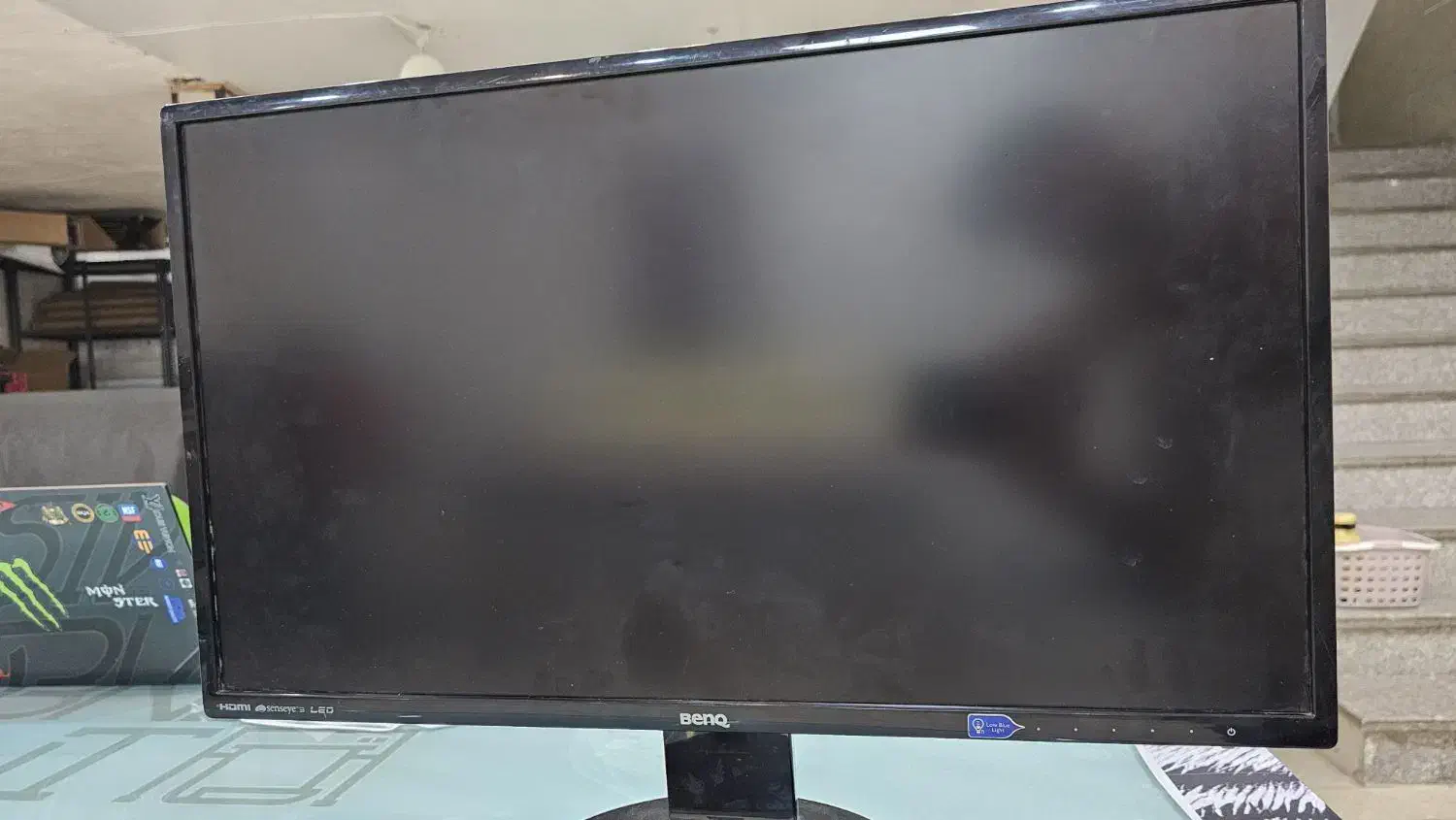 مانیتور بنکیو ۲۷ اینچ ، پاور سوخته|قطعات و لوازم جانبی رایانه|قم, حاج خلیل|دیوار