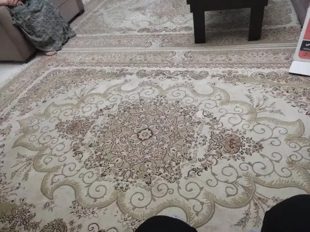 دو عدد فرش ۶ متری|فرش|قزوین, |دیوار