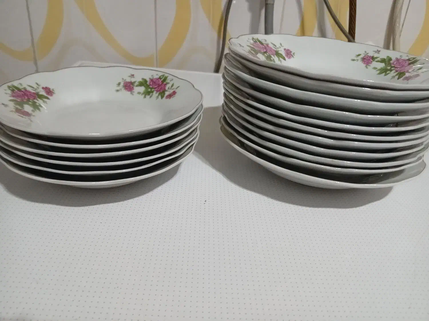 چینی گل سرخ|ظروف سرو و پذیرایی|نسیمشهر, |دیوار