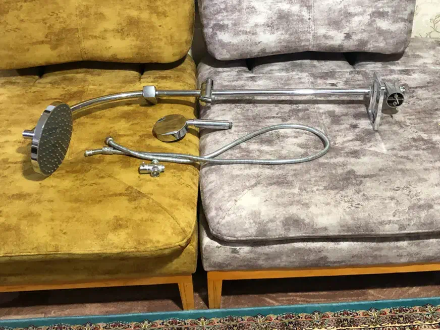 سر دوش حمام جنس استیل|لوازم حمام|میاندوآب, |دیوار