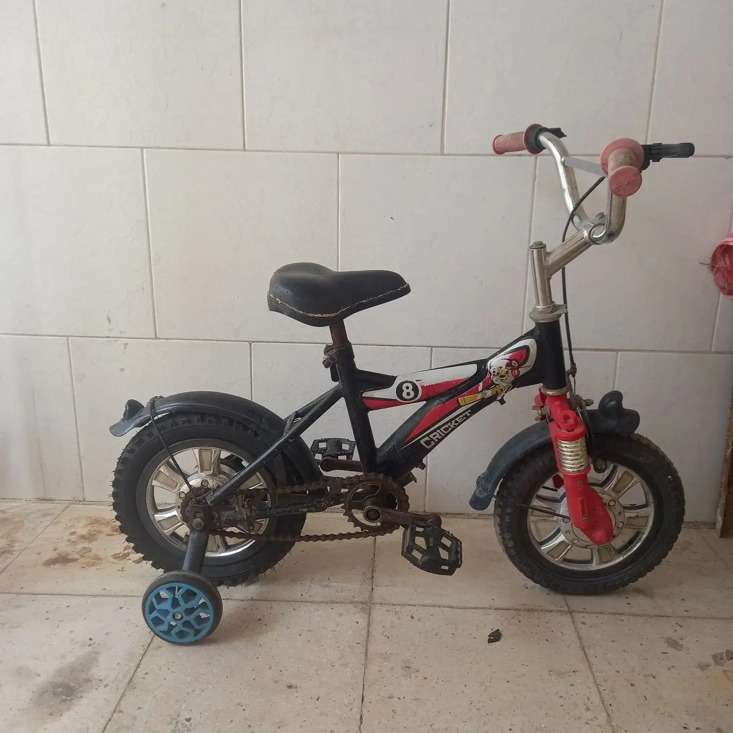 دوچرخه ۱۲ سالم و تمیز|دوچرخه، اسکیت، اسکوتر|مشکیندشت, |دیوار