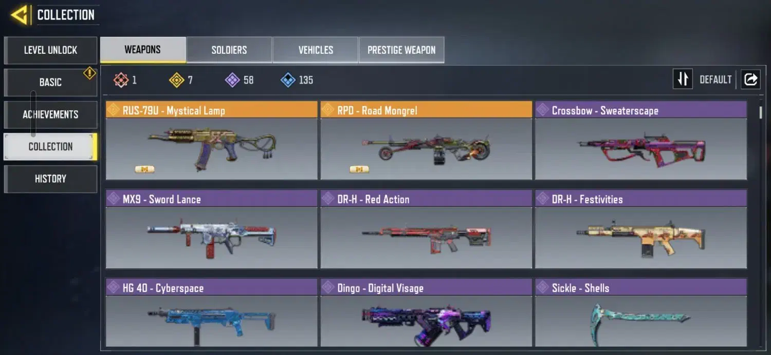 فروش اکانت کالاف دیوتی موبایل|کنسول، بازی ویدئویی و آنلاین|آبادان, |دیوار