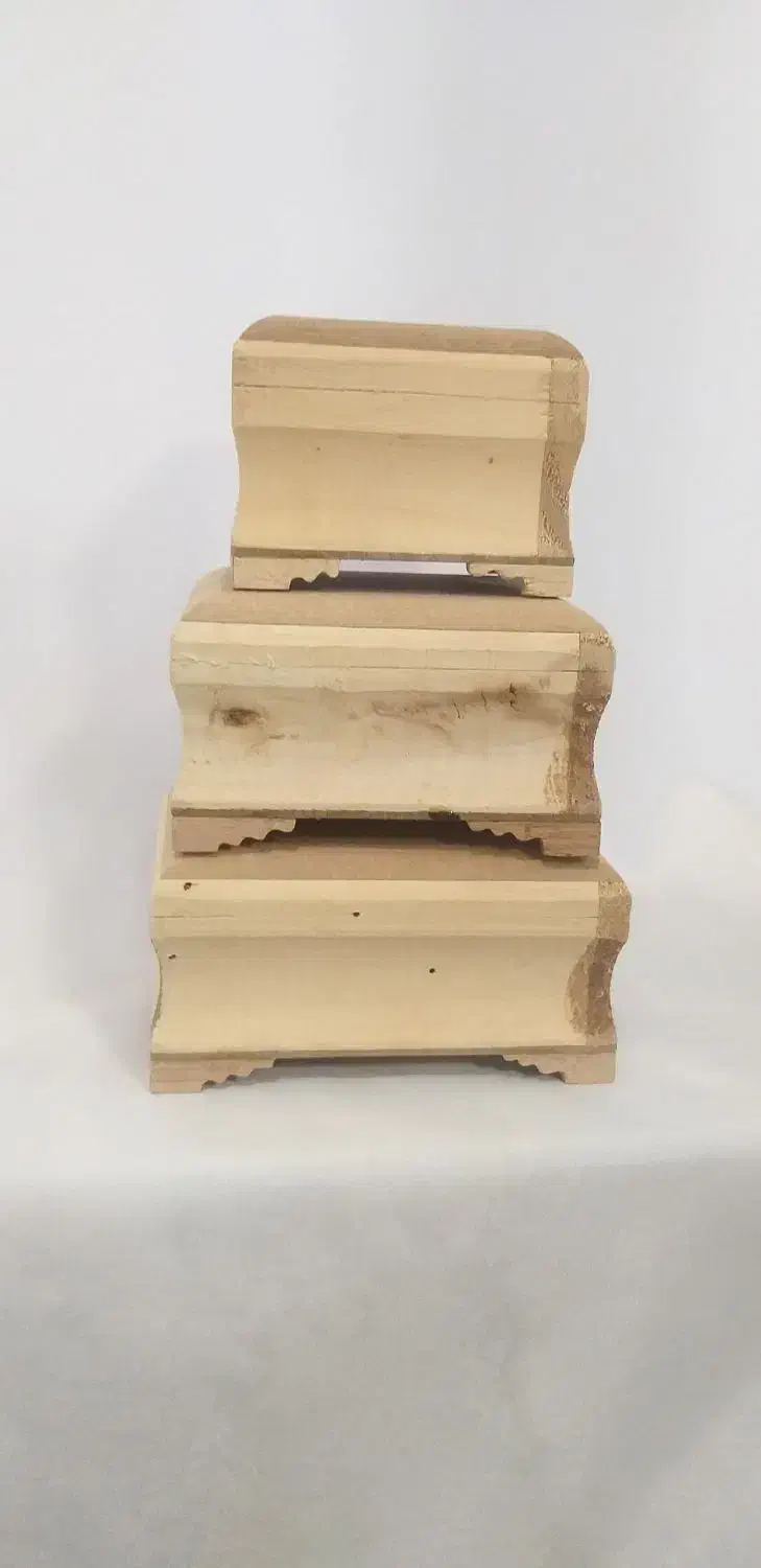 بیس خام‌ ظروف چوبی مناسب کارهای هنری|صنایع دستی و سایر لوازم تزئینی|شهرضا, |دیوار