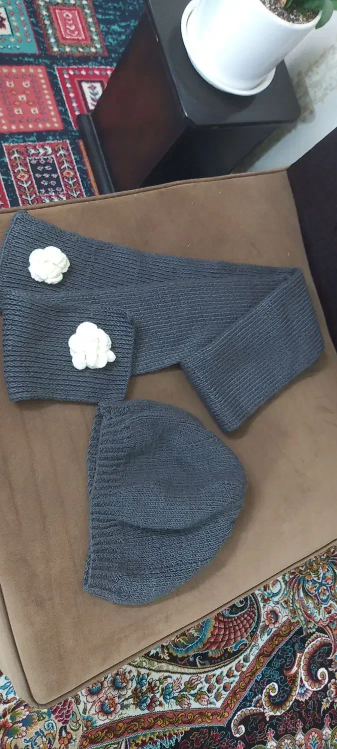 سارافون و زیر سارافونی ،بافت.شال و کلاه همرنگ لباس|لباس|تهران, دولاب|دیوار