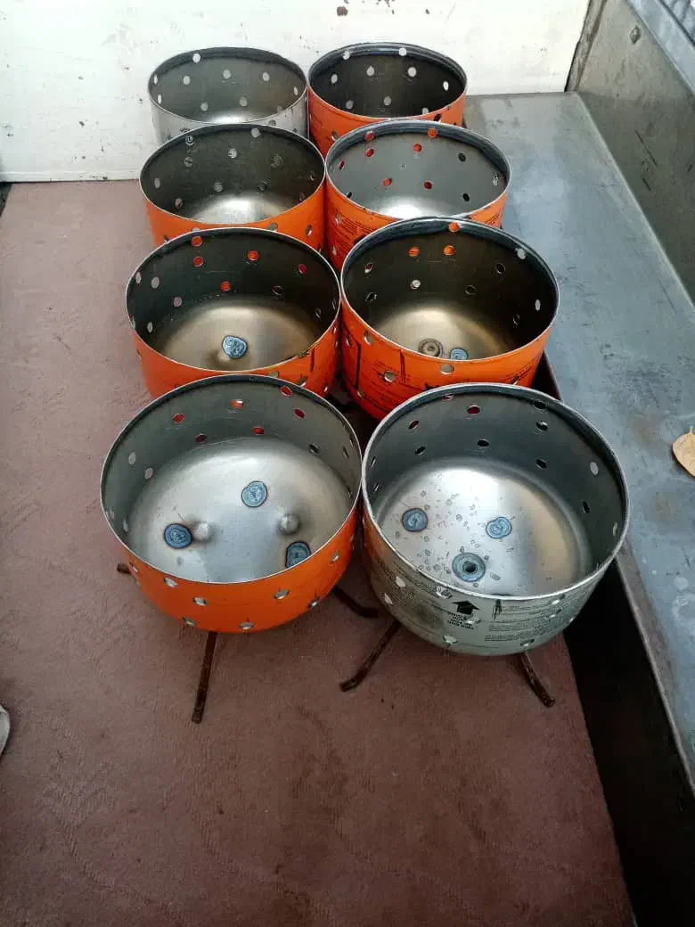 منقل کبابی عمق۱۸سانت قطر ۲۴ سانت ارتفاع پایه ۱۴|اجاق گاز و لوازم برقی پختوپز|محمدشهر, همایون ویلا|دیوار