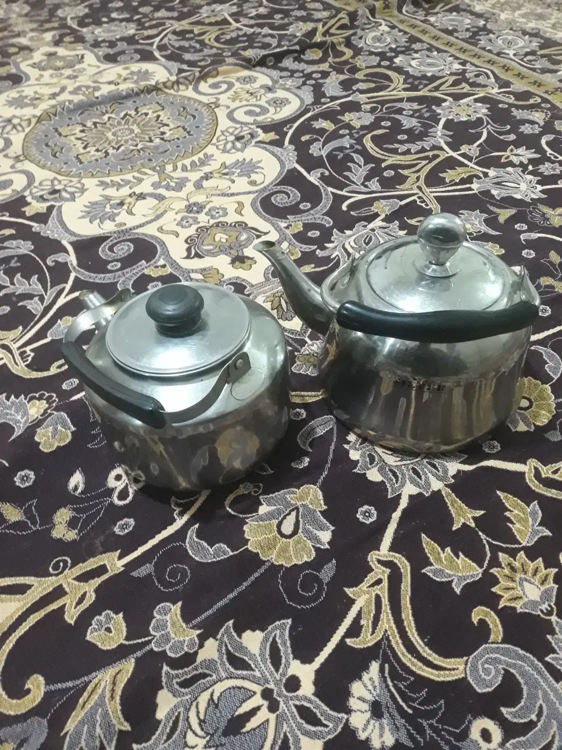 کتری ۲.۵ و ۲ لیتری استیل اصل|قوری، کتری، قهوهساز دستی|اردبیل, |دیوار