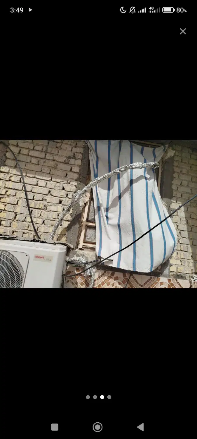 کولر 24000|کولر گازی و فن‌کوئل|خنج, |دیوار