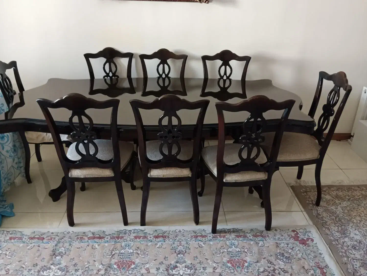 میز نهار خوری ۸ نفره|میز و صندلی غذاخوری|فردیس, شهرک راه آهن|دیوار