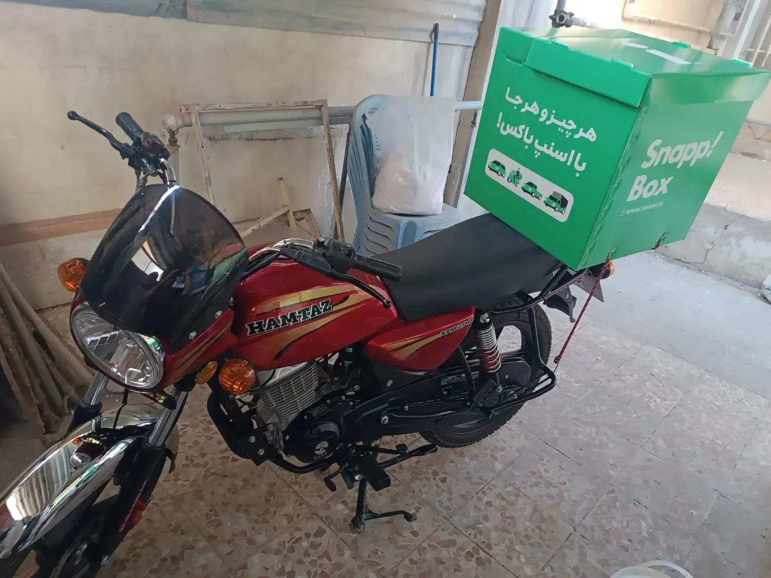 موتور باکسر ۲۰۰ خشک|موتورسیکلت|کرمانشاه, |دیوار