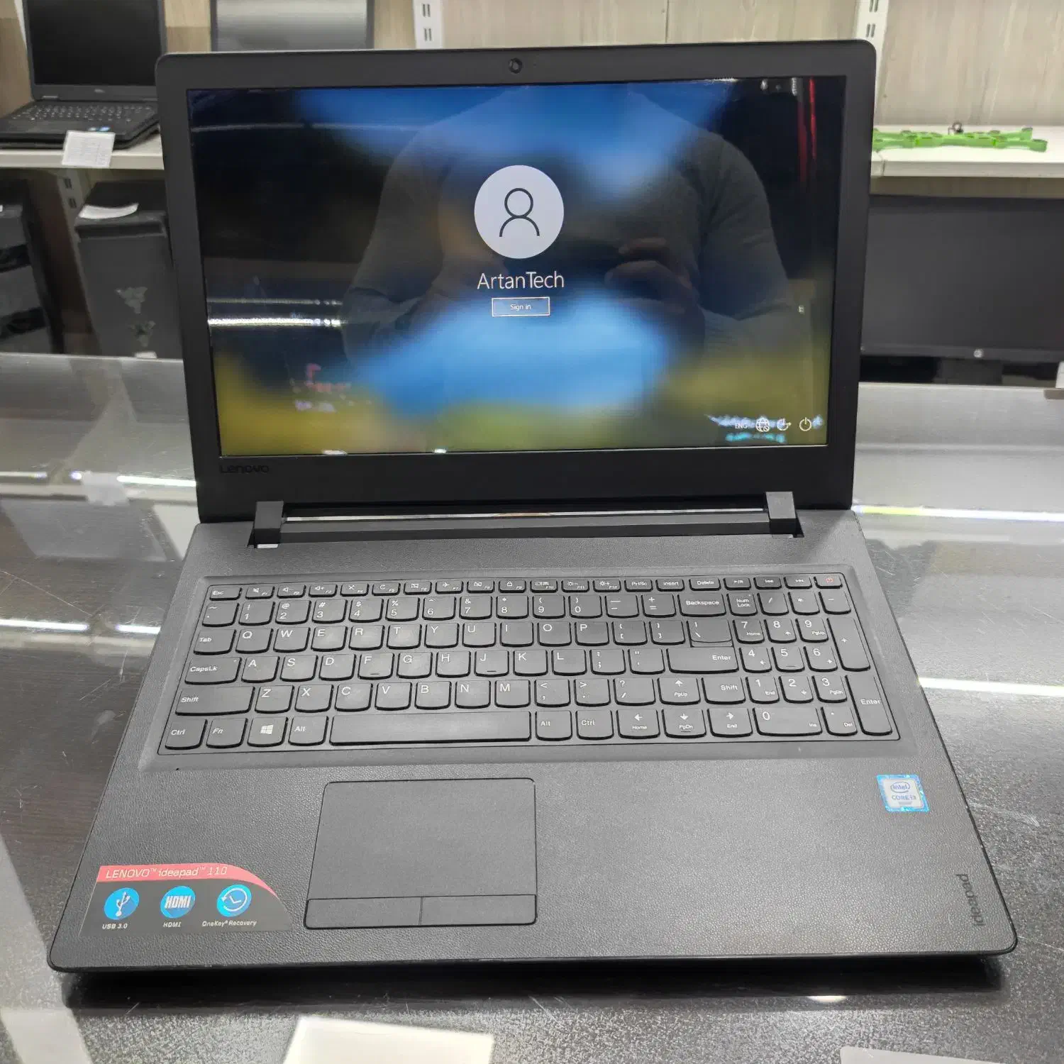 لپتاپ لنوو عین نو رم۸ هارد پرسرعت ssd|رایانه همراه|مرند, |دیوار