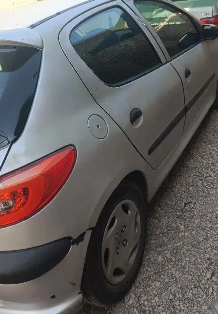 206 نقره ای مدل 85|خودرو سواری و وانت|داراب, |دیوار