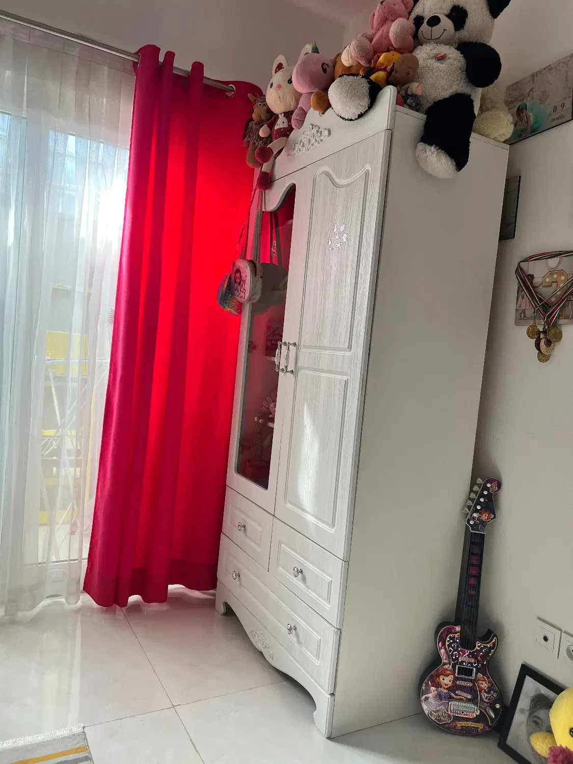 تخت و کمد نوزاد نوجوان بی بی استار|تخت و سرویس خواب|نور, |دیوار