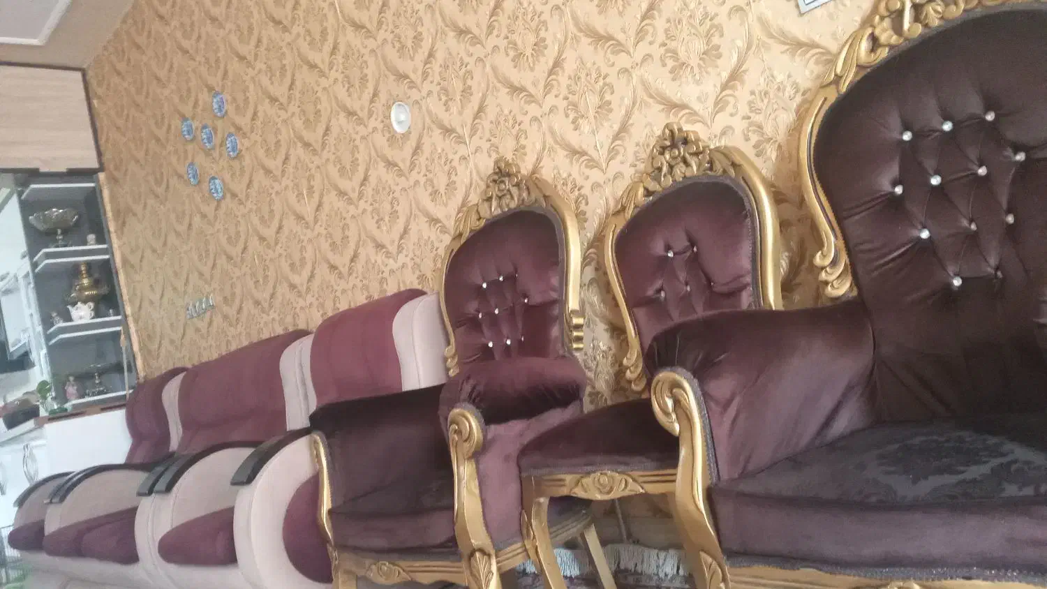 ۲دست مبل تمیز بفروش میرسد|مبلمان خانگی و میز عسلی|سبزوار, چهارراه فرودگاه|دیوار