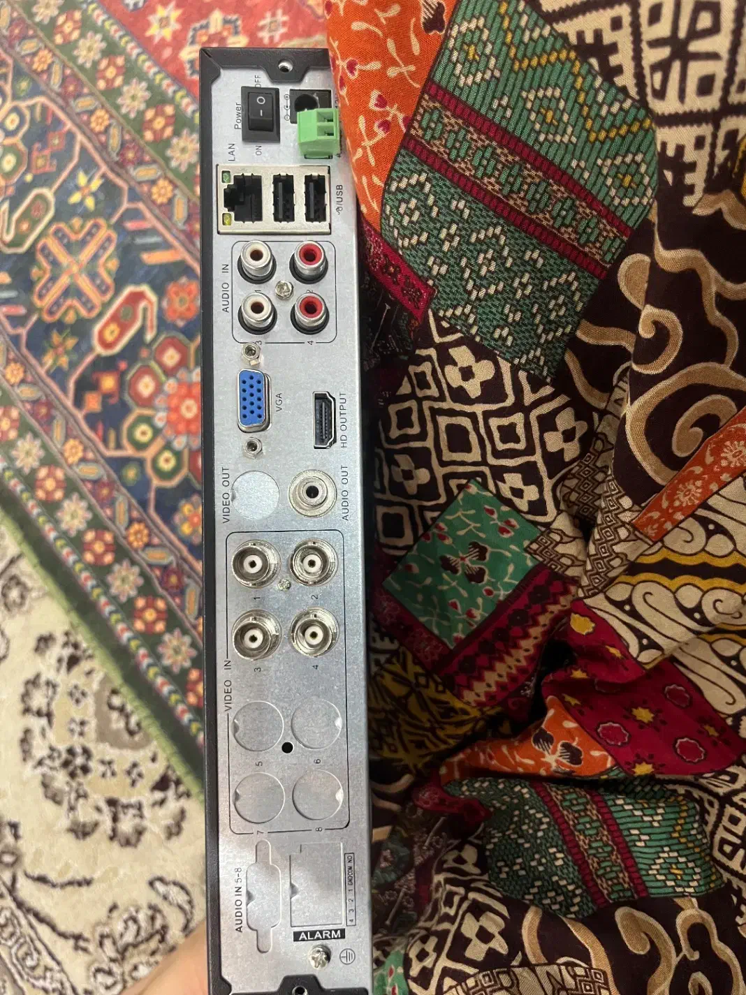 دوربین مدار بسته سه تایی دستگاه تمام کابل میکروفون|دوربین مداربسته|شیراز, فرهنگ شهر|دیوار
