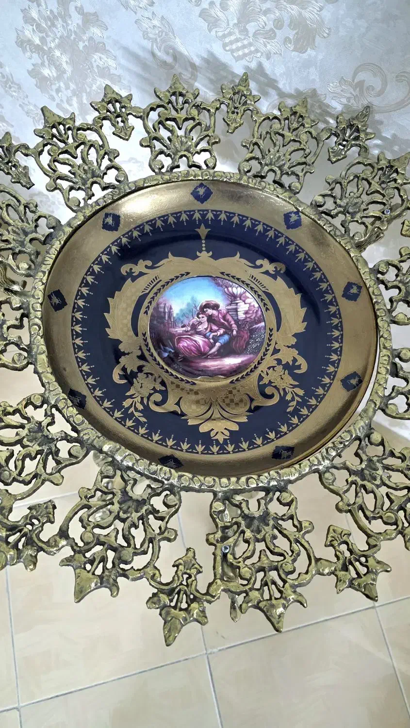 میوه خوری برنز کنار سالنی|ظروف سرو و پذیرایی|کرج, مصباح|دیوار