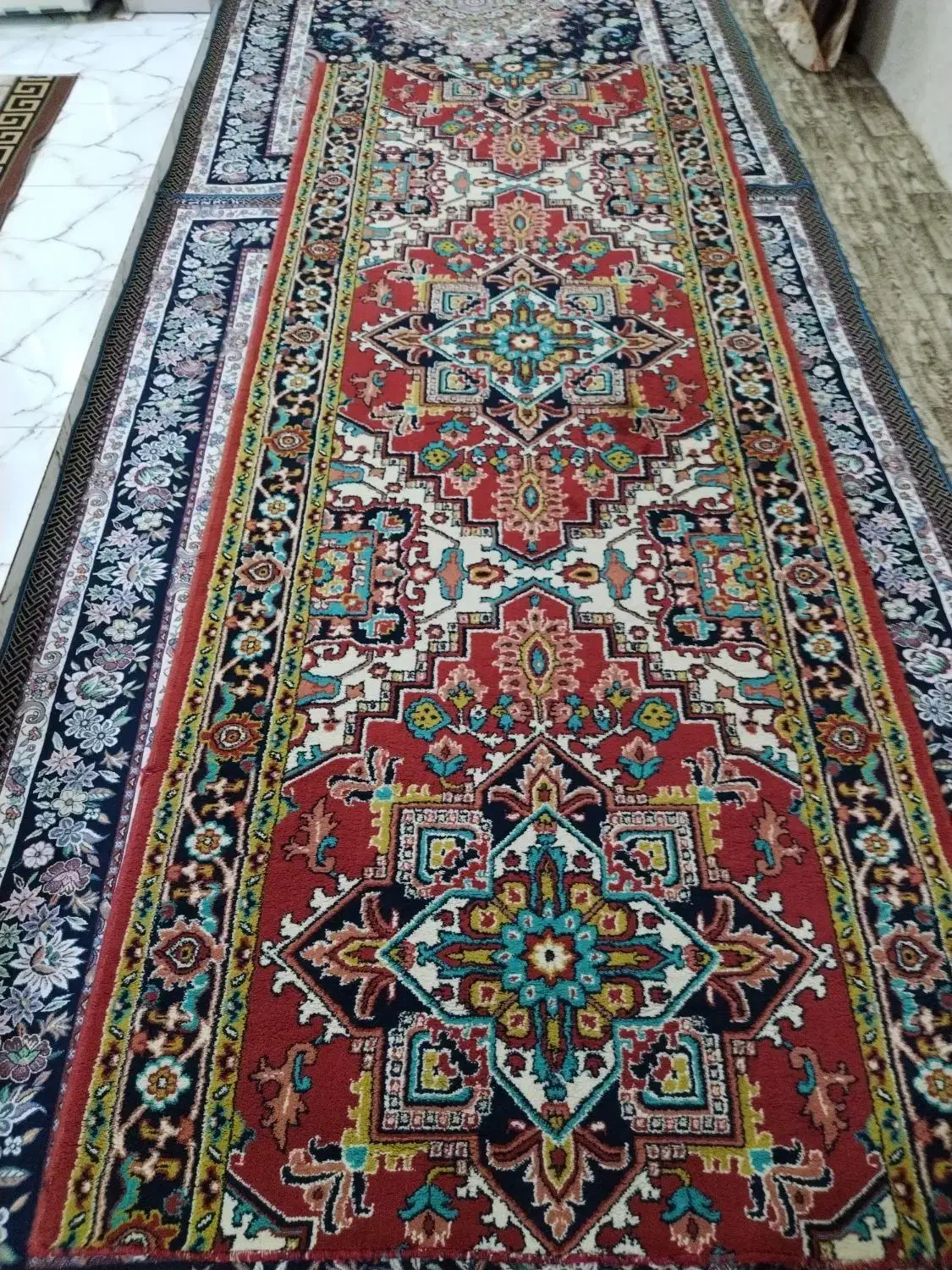 فرش هریس نقشه|فرش|اهر, |دیوار