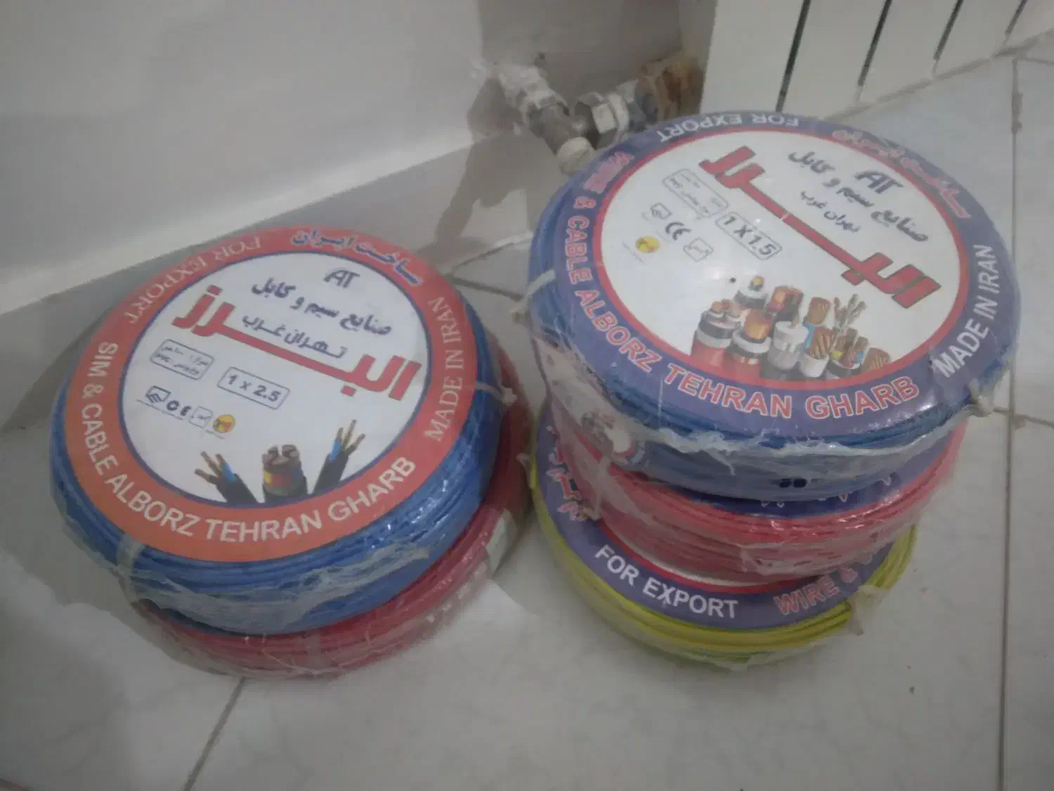 سیم برق|مصالح و تجهیزات ساختمان|کرج, ساماندهی|دیوار