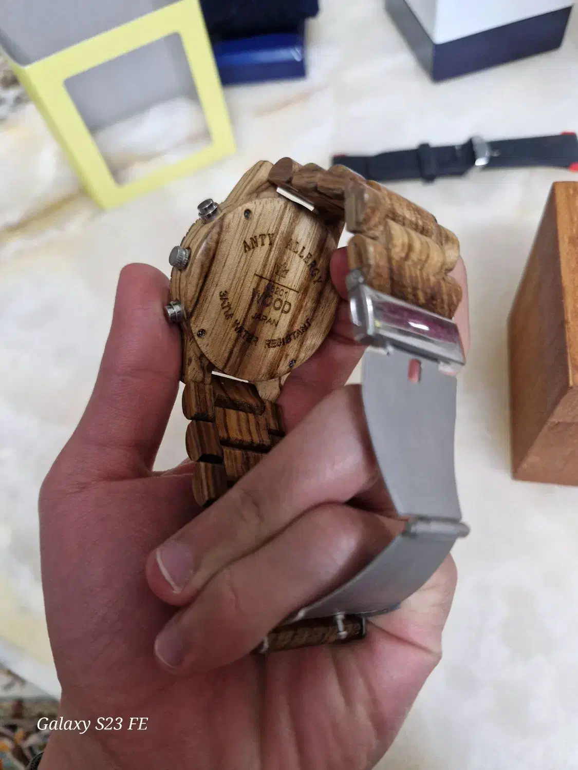 ساعت مچی WOOD تمام چوب|ساعت|خرم‌آباد, |دیوار