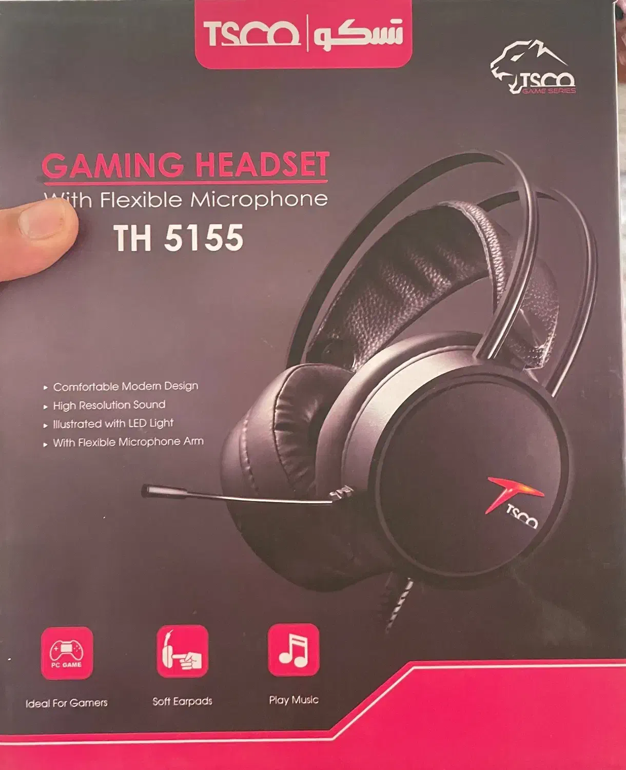 Headset tsco|قطعات و لوازم جانبی رایانه|قم, بکایی|دیوار