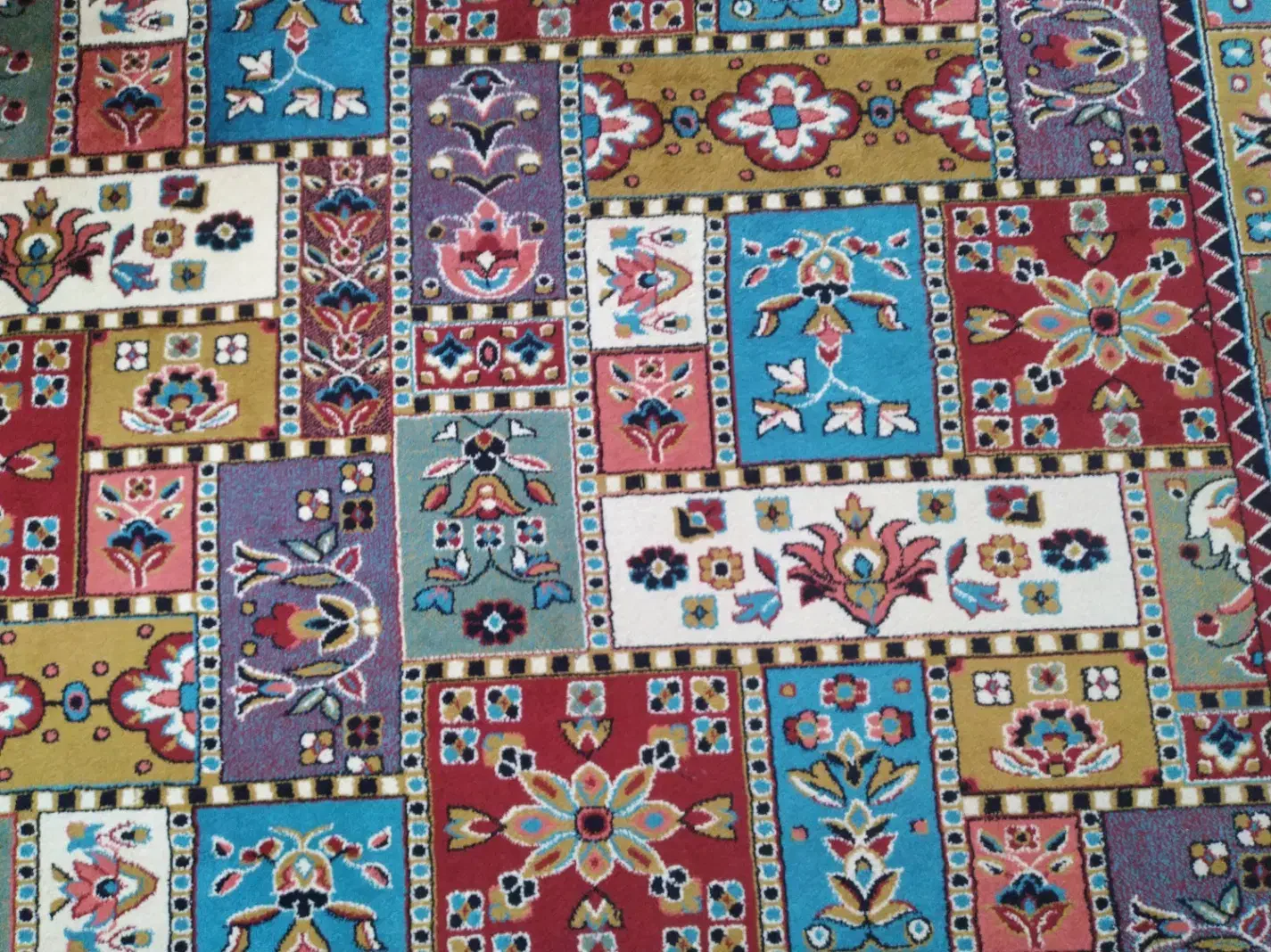 گلیم فرش آجری ماشینی|گلیم، جاجیم، گبه|محمدیه-قزوین, |دیوار