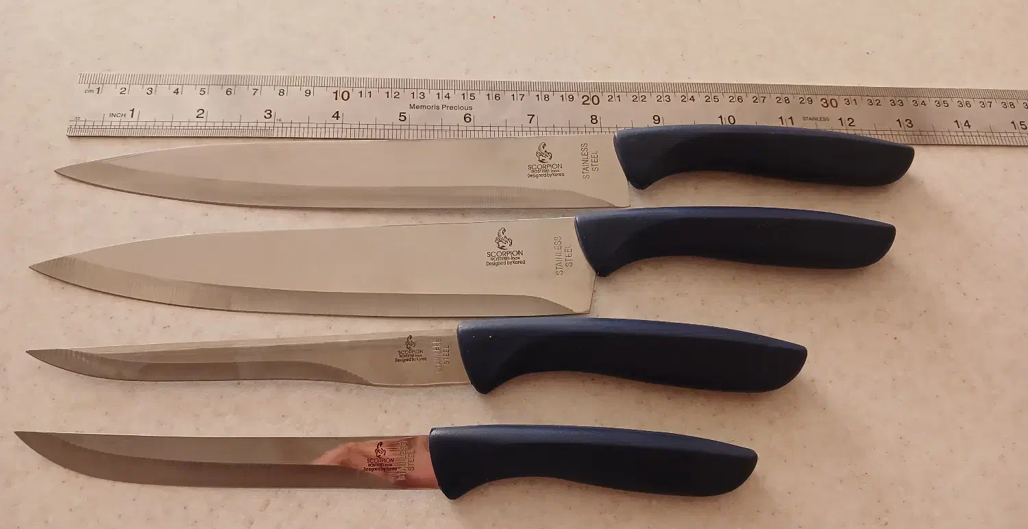 ست چاقو scorpion|ظروف پختوپز|تهران, مرزداران|دیوار