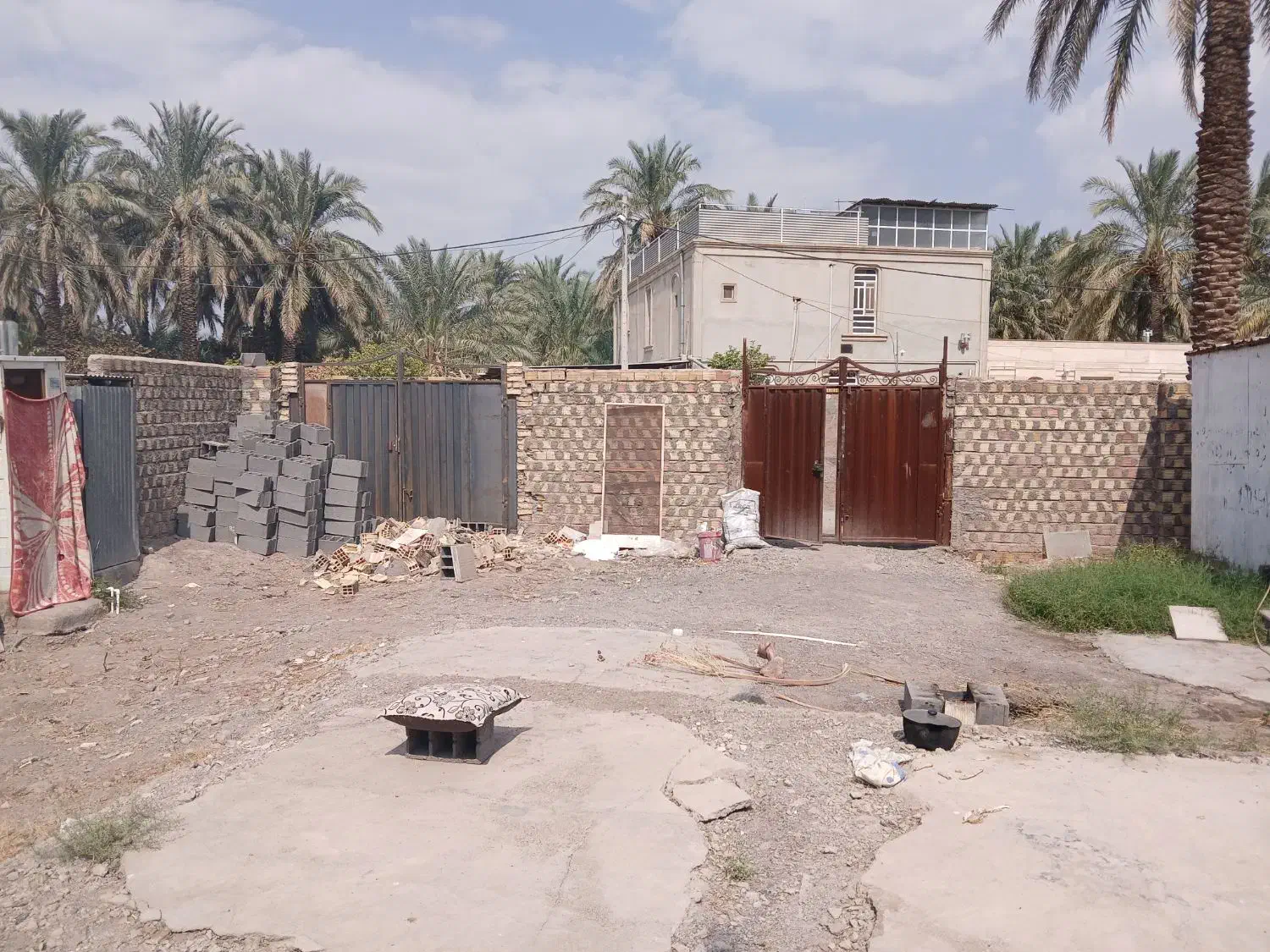 فروش زمین دو نبش با پروانه دوطبقه خیابان مهداب|فروش زمین و ملک کلنگی|بم, |دیوار