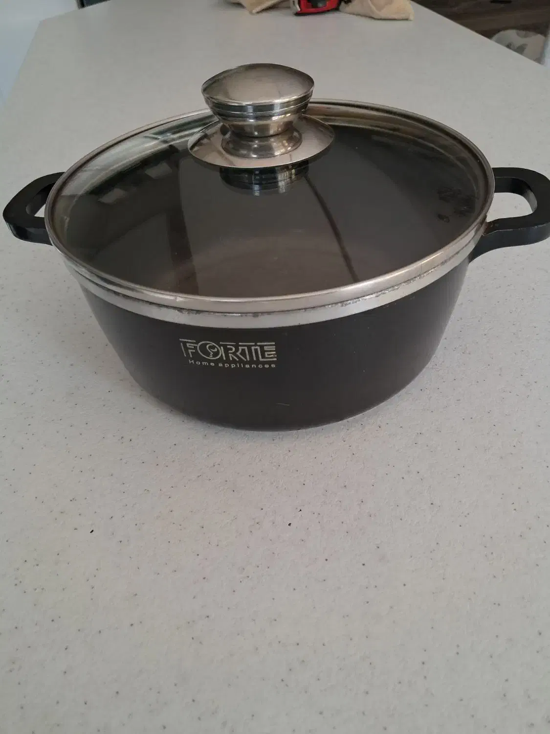 قابلمه در شیشه ای سایز ۲۰ برند FORTE|ظروف پخت‌وپز|تهران, سعادت‌آباد|دیوار