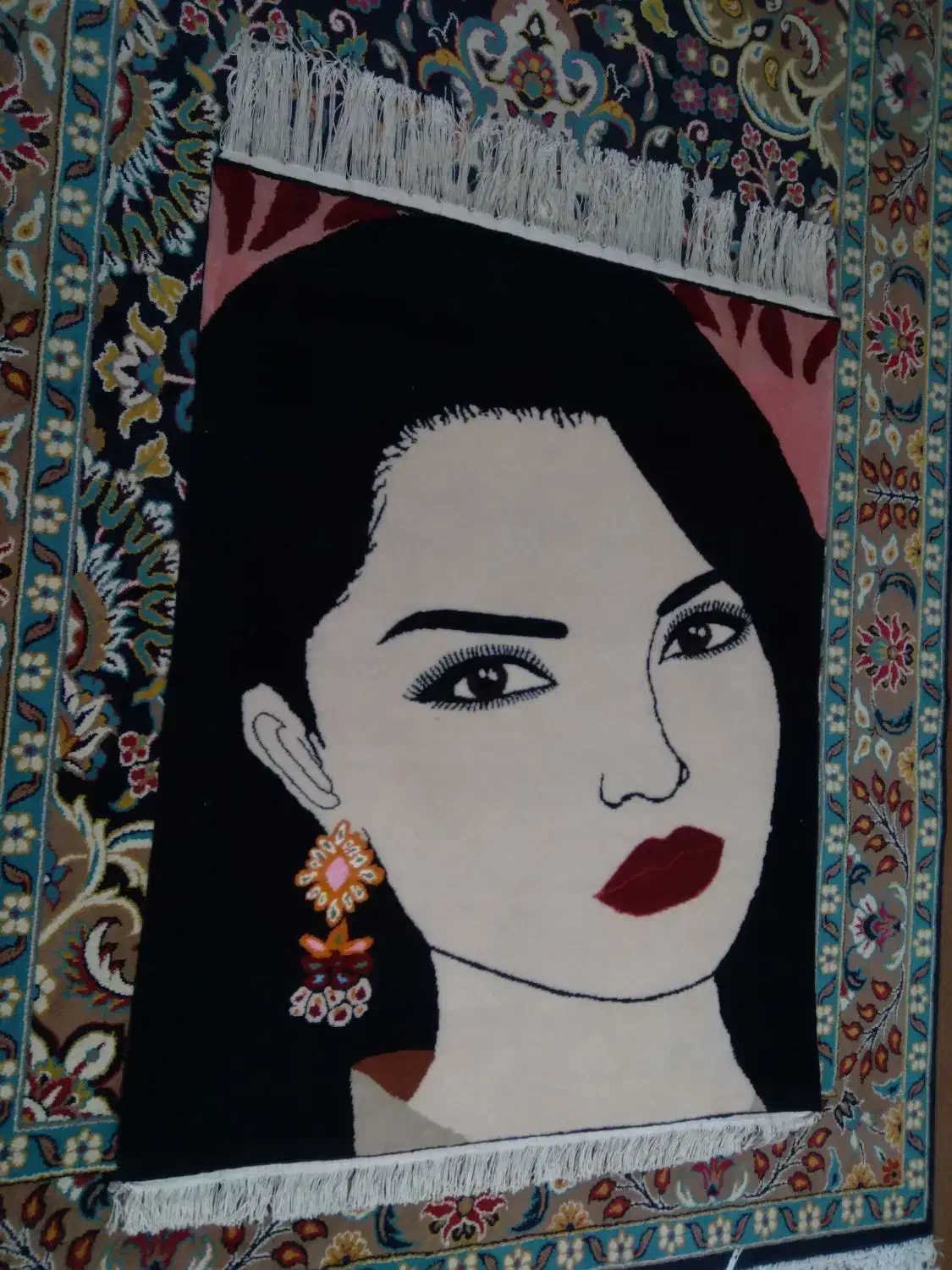 تابلو فرش دست باف|تابلو فرش|یزد, |دیوار