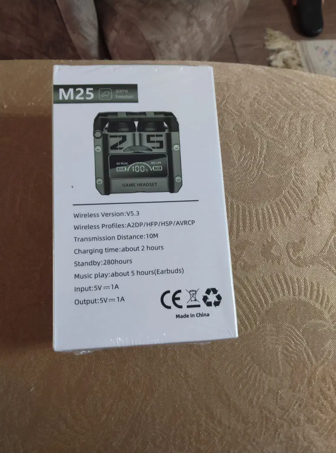 هندزفری بلوتوس m25 گیمینگ|پخشکننده همراه|کرمانشاه, |دیوار