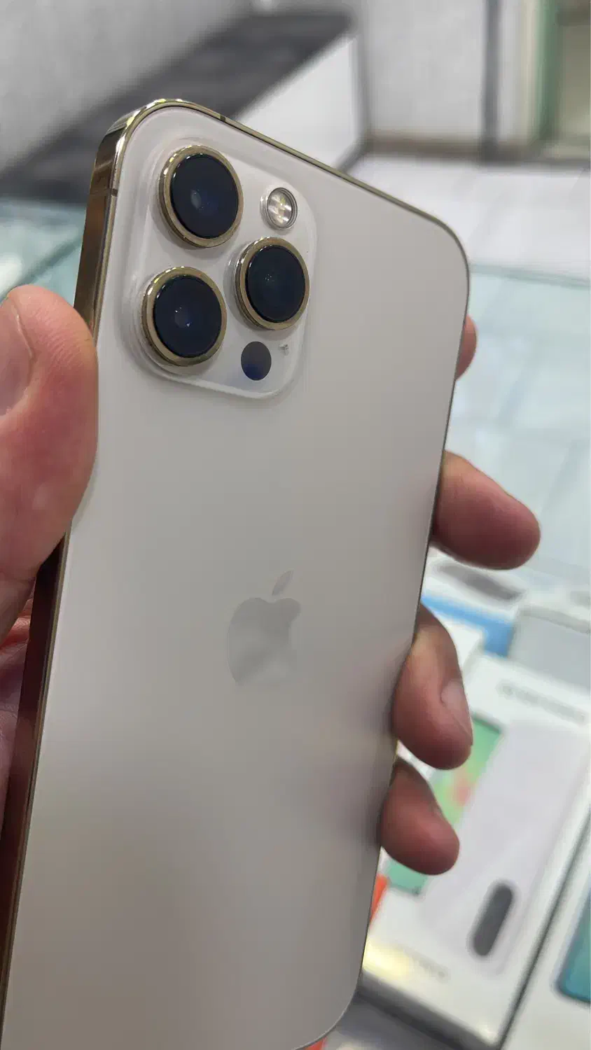 آیفون ۱۲ پرومکس پک اصلی zaa ۲۵۶ گیگ پلمپ|موبایل|تبریز, |دیوار