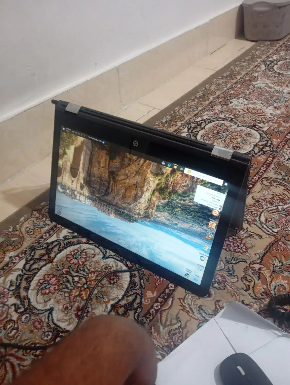 لب تاپ hp360درجه تاچ|رایانه همراه|شیراز, میانرود|دیوار