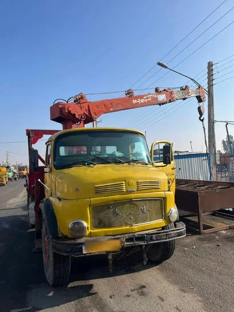 جرثقیل بنز ۱۸۱۹|خودرو سنگین|اصفهان, شهرک صنعتی امیرکبیر (شاپور جدید)|دیوار