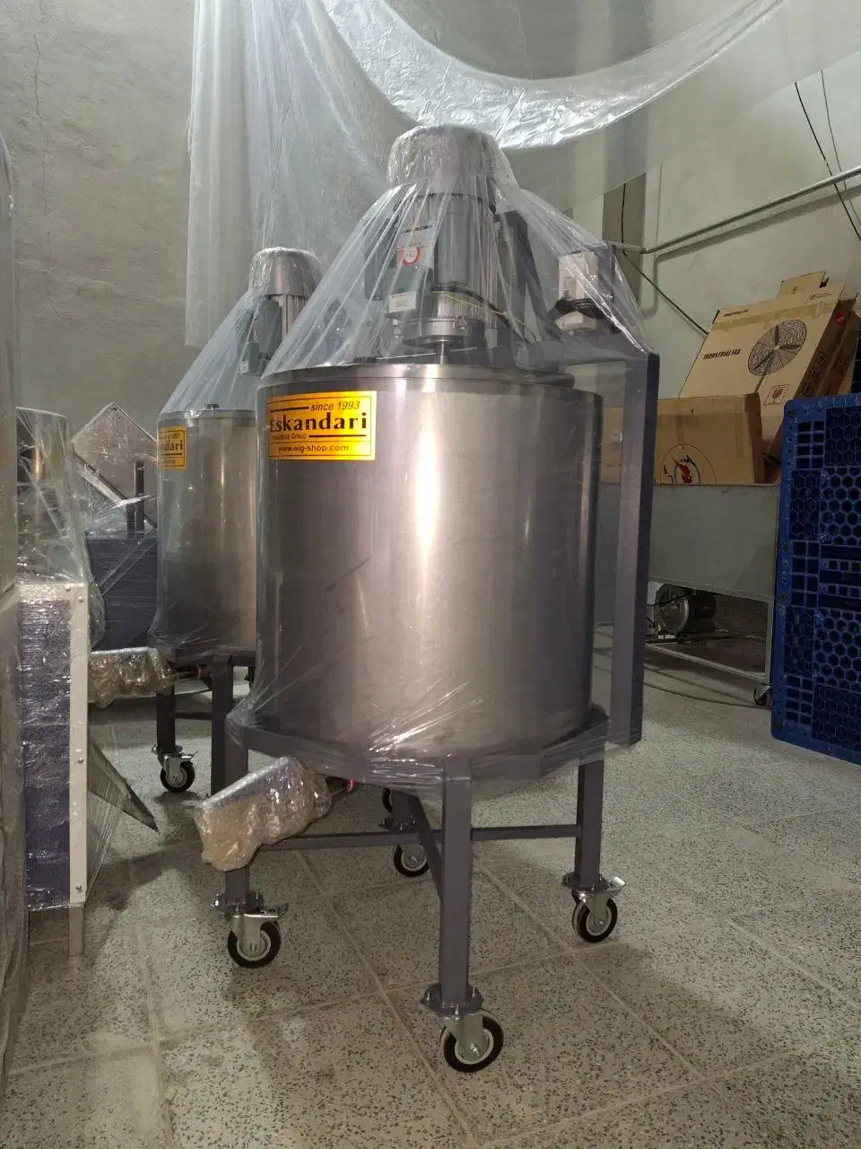 دستگاه کره گیر 200 مشک برقی دوغزن لبنیاتی|ماشینآلات صنعتی|اردبیل, |دیوار