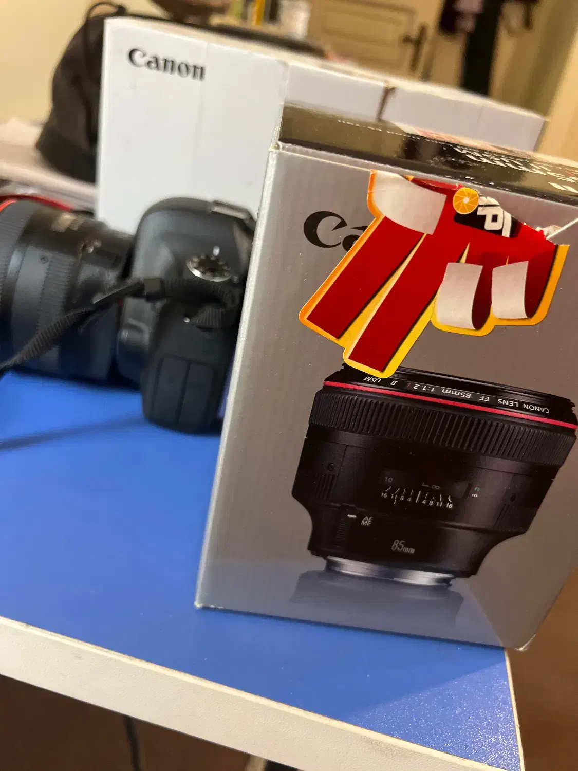 لنز کنون canon85 f1.2 L|دوربین عکاسی و فیلم‌برداری|گرگان, |دیوار